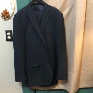 Navy Blue Geoffrey Beene Full Two piece Suit